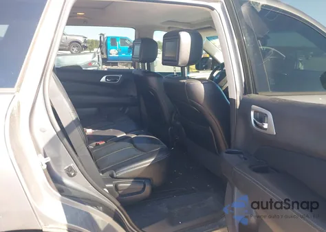 2015 Nissan Pathfinder Platinum из США, поврежденный, VIN 5N1AR2MMXFC716961